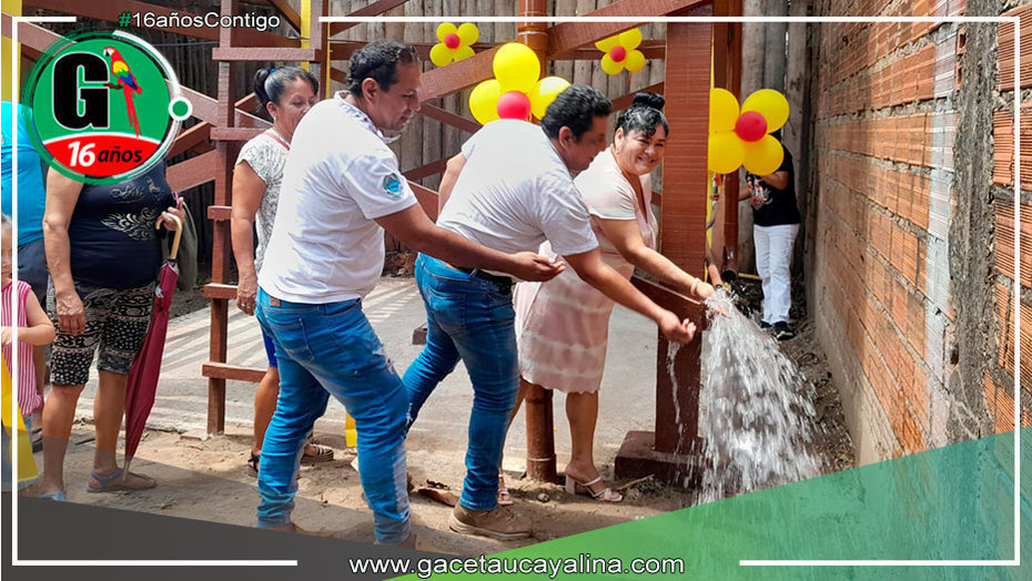 Goreu inauguró estructura que proveerá agua a más de 60 familias de