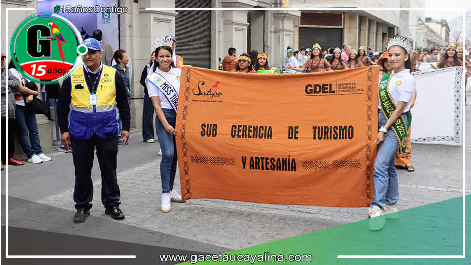 Pasacalle Con Ritmo De La Selva En La Ciudad De Lima Gaceta Ucayalina