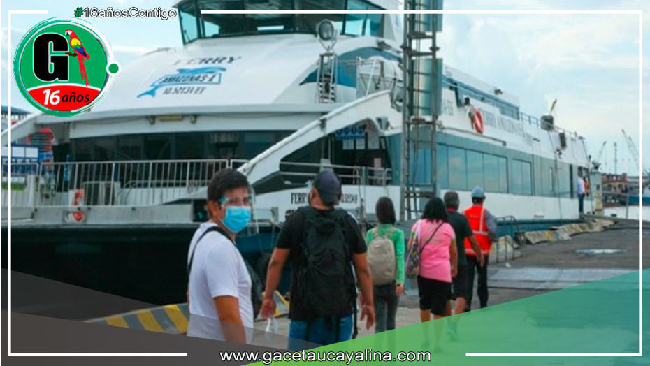 Servicio Ferry de la Amazonía es calificado como Buena Práctica