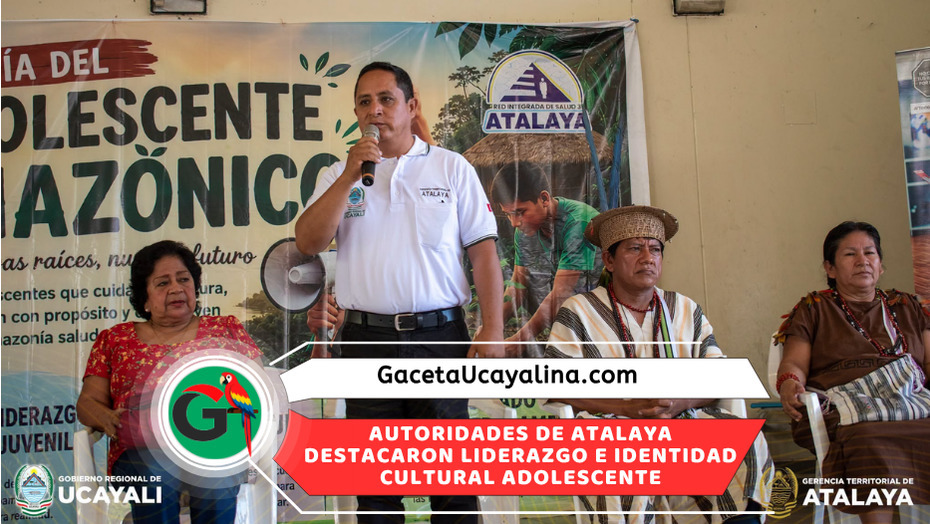 Atalaya conmemoró el Día del Adolescente Amazónico con participación juvenil